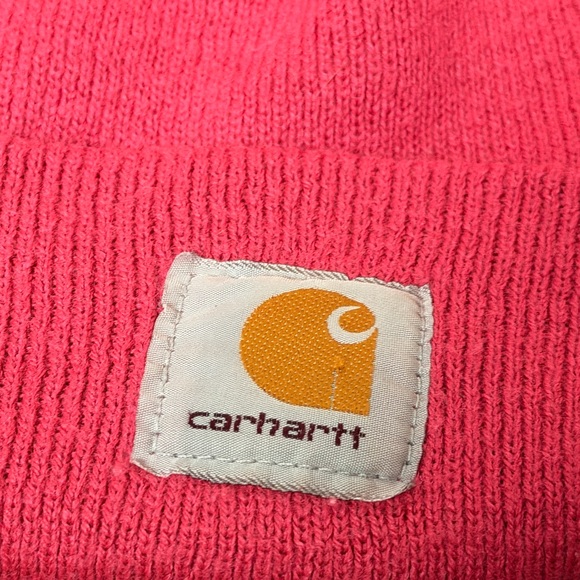 Carhartt Bright Pink Beanie - Picture 9 of 9
